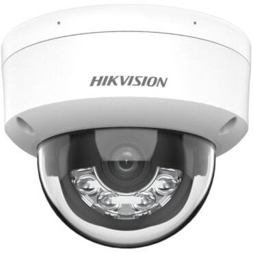 كاميرا مراقبة Hikvision DS-2CD1141G2-LIU على خلفية بيضاء